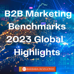 2023 global b2b marketing benchmark highlights