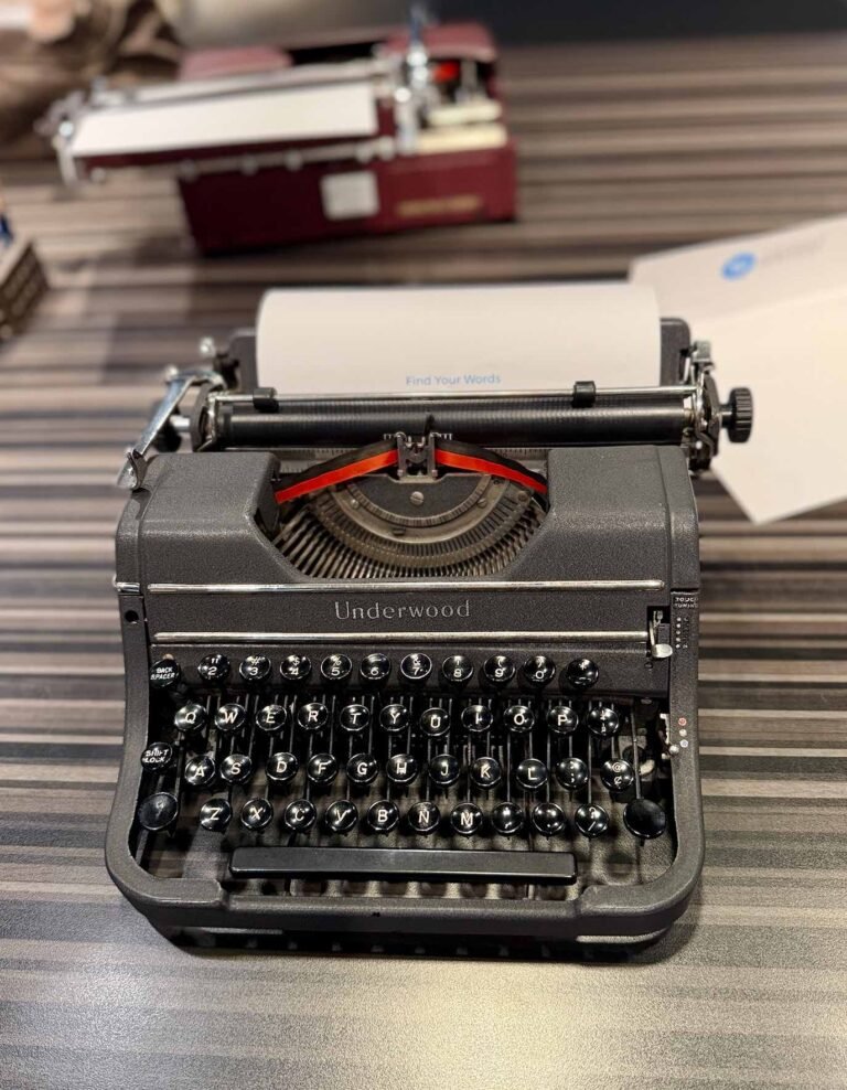 typewriter american writers museum