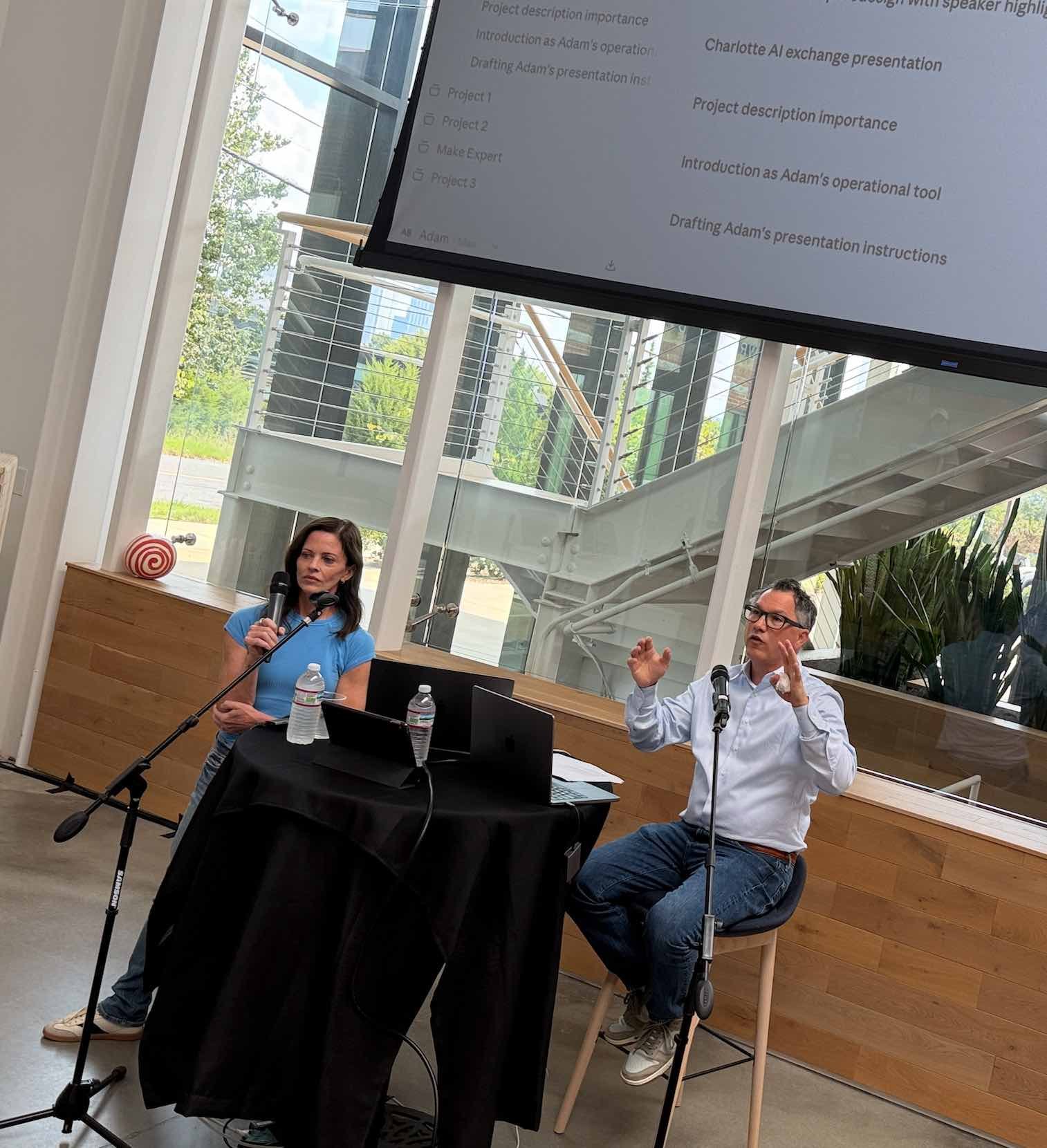AI Collaboration with Claude at Charlotte Marketing AI Exchange