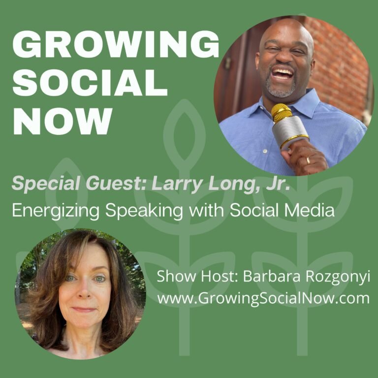 Energizing Speaking with Social Media