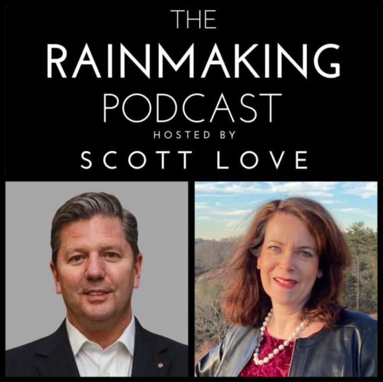 Barbara Rozgonyi Talks 2022 Sales Success Tips with Scott Love on The Rainmaking Podcast